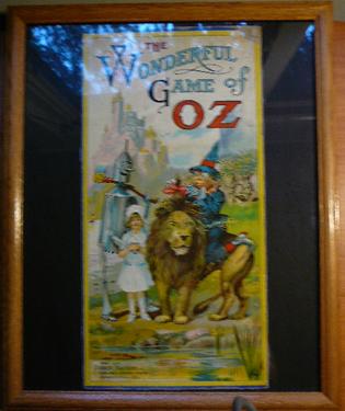 1921 Wizard of Oz  game by Parker Brother
