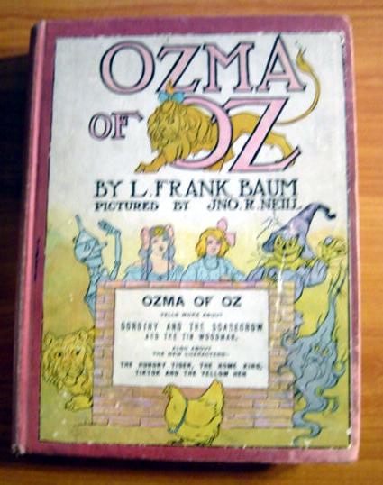 ozma of oz book,Pre 1935 edition - $100