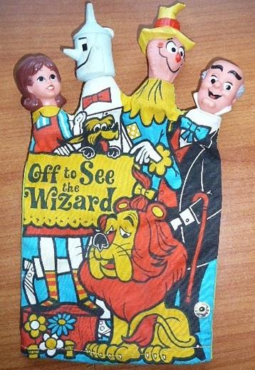 Wizard of oz hand puppet