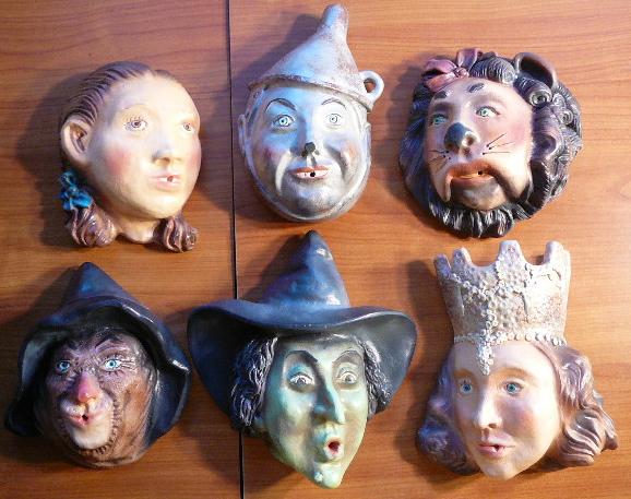 Oz character masks