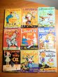Set of 9 Rand McNally Junior editions series OZ books from 1939
