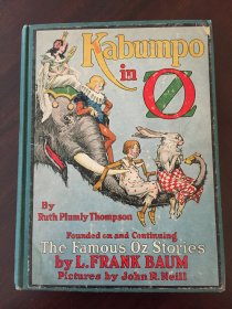 Kabumpo in Oz. Pre 1935 edition with 12 color plates (c.1922) - $130.0000