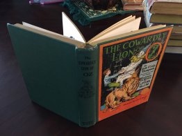Cowardly Lion of Oz. 1st edition with 12 color plates (c.1923) - $180.0000