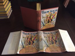Yellow Knight of Oz. 1st edition with 12 color plates in first dust jacket (c.1930).  Sold 7/14/19 - $1000.0000