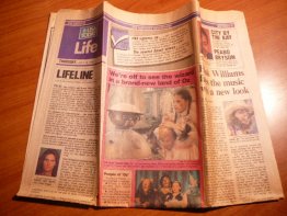 USA today issue from July 12, 1984 feature Return to OZ movie. Sold 4/01/2010 - $5.0000