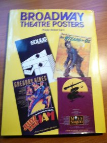 Broadway Theater Posters - Wizard of Oz posters. Hardcover in DJ. Large book - $20.0000