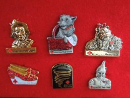 American Red Cross Wizard of Oz Six Pin Set . SOld 1/9/2013 - $90.0000