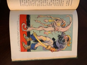 Pirates in Oz. 1st edition with 12 color plates in 1st edition (c.1931)
