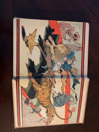 Ozma of Oz, 1-edition, 1st state, Primary Binding ~ 1907