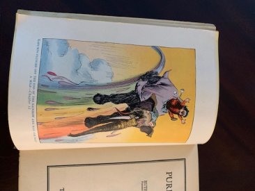 Purple Prince of Oz. 1st edition with 12 color plates (c.1932) . Ruth Thompson