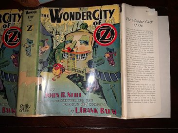 The Wonder City of Oz. 1st edition in 1st edition dust jacket (c.1940)