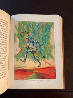 Yellow Knight of Oz. 1st edition with 12 color plates (c.1930).