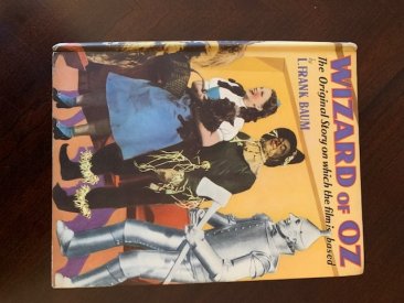 WIZARD of OZ 1st UK British Movie Ed 1939 Color in original dust jacket