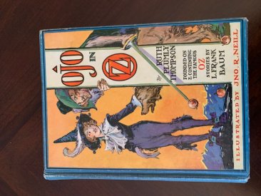 Ojo in Oz. 1st edition with 12 color plates