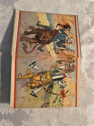 Patchwork Girl of Oz. Pre 1935 edition with color illustrations.