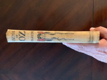 Ozma of Oz, 1-edition, 1st state, Primary Binding ~ 1907