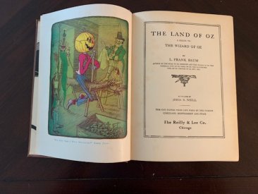 Land of oz - Popular edition with one color plate