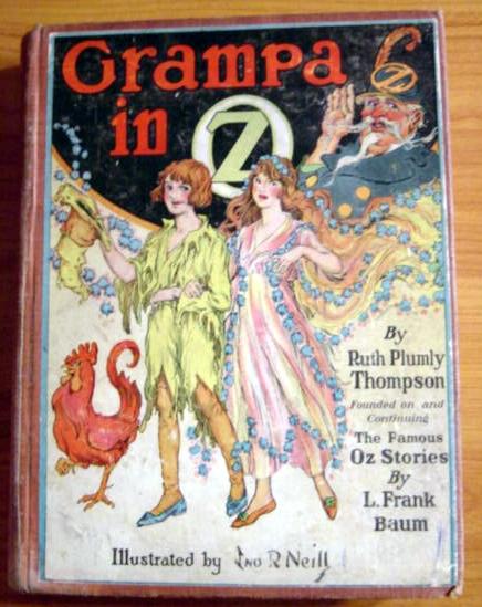 Grampa in Oz book