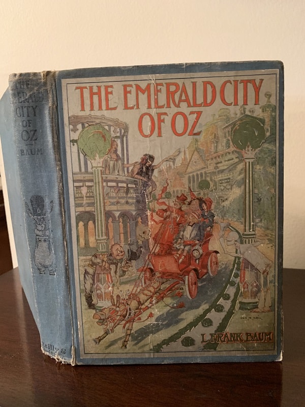 Emerald City of Oz book-1st editions-Frank Baum