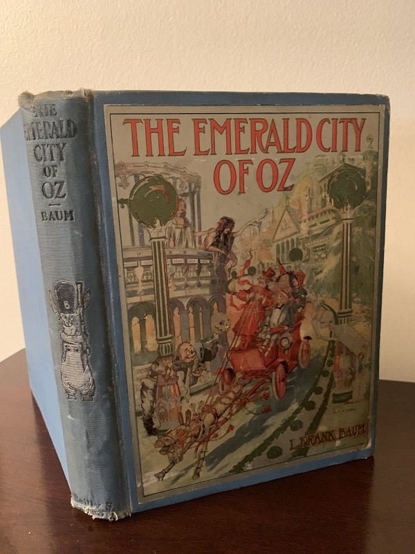 Emerald City of Oz book-1st editions-Frank Baum