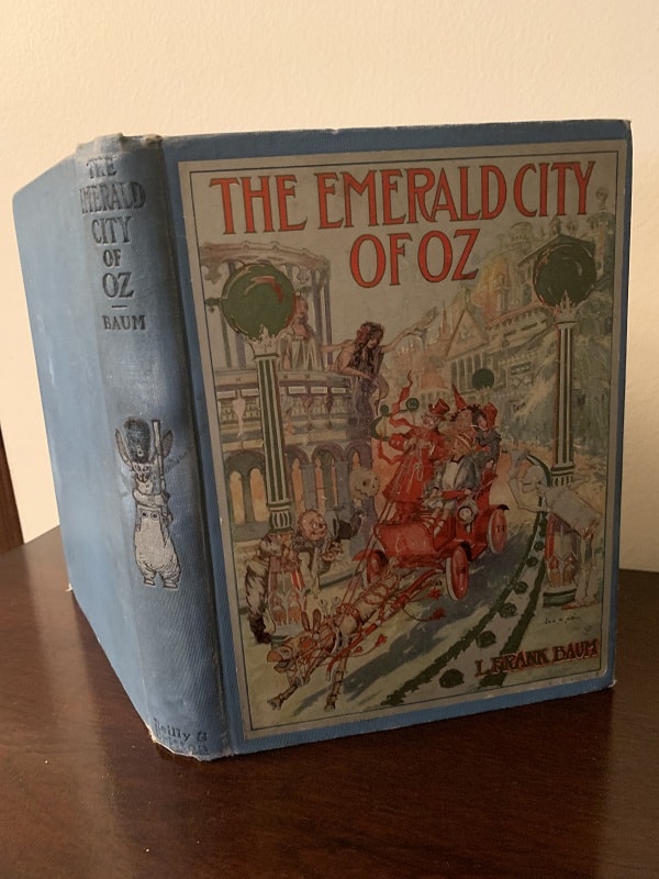 Emerald City of Oz book-1st editions-Frank Baum