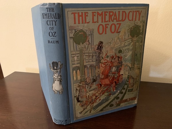 Emerald City of Oz book-1st editions-Frank Baum