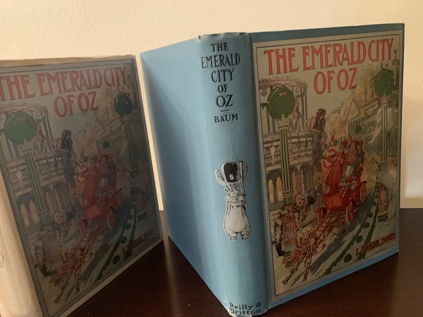 Emerald City of Oz book-1st editions-Frank Baum