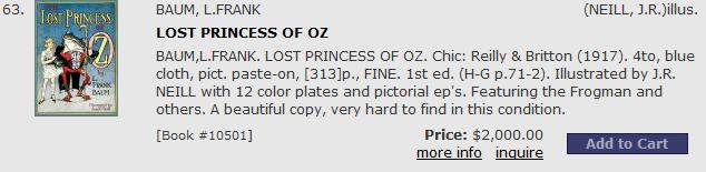Lost Princess of Oz