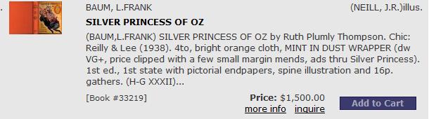 Silver Princess of Oz