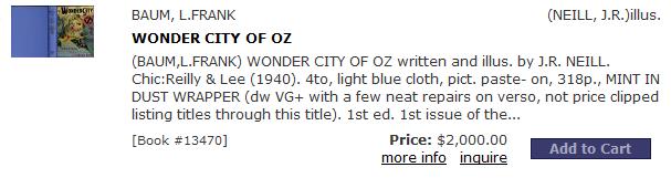 Wonder City of Oz