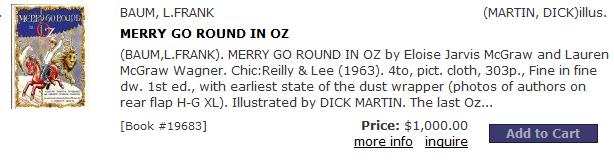 Merry Go Eound in Oz