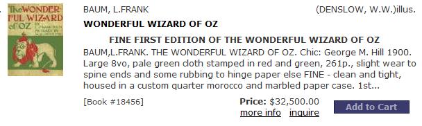 The Wonderful Wizard of Oz book