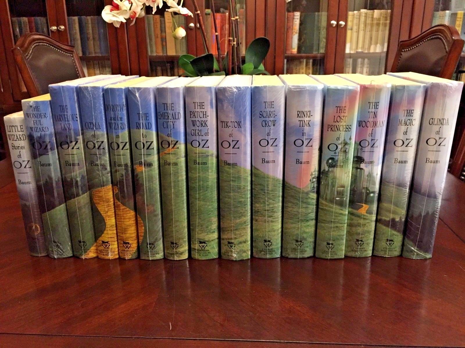 Wizard Of Oz Oz Book Sets Replica Of The Original 14 Wizard Of Oz