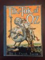 Tik-Tok of Oz first edition