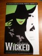 Wicked Poster signed by Gregory Maguire. Sold 5/17/2010
