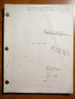 The Wizard Of Oz script copy dated 8/8/38