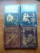 Set of 4 Frank Baum Oz leather books with color plates by Easton Press