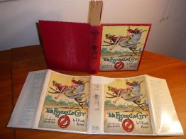 Emerald City of Oz. Later edition with dust jacket and without color plates - $120.0000