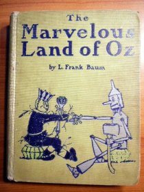 Marvelous Land of Oz. 1st edition 2nd state. ~ July 1904. Sold 1/19/2012 - $1200.0000