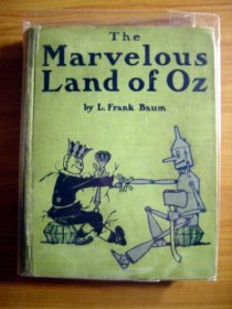 Marvelous Land of Oz. 1st edition 2nd state. ~ July 1904 - $700.0000