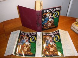 Royal book of Oz. Post 1935 printing, B & W illustrations  in dust jacket (c.1921). Sold 10/30/13 - $100.0000