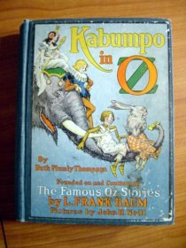 Kabumpo in Oz. 1st Canadian edition, 12 color plates (c.1922) Sold 3/4/2011 - $250.0000