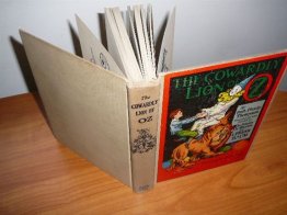 Cowardly Lion of Oz. Post 1935 edition with B & W illustrations (c.1923) - $60.0000