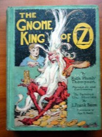 Gnome King of Oz. 1st edition, 12 color plates (c.1927). Sold 10-23-10 - $150.0000