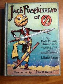Jack Pumpkinhead of Oz. 1st edition with 12 color plates (c.1929) - $160.0000
