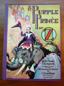 Purple Prince of Oz. 1st edition with 2 color plates (c.1932) - $100.0000