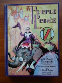 Purple Prince of Oz. 1st edition with 12 color plates (c.1932) - $125.0000