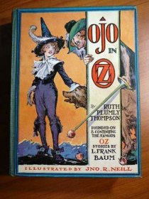 Ojo in Oz. 1st edition with 12 color plates (c.1933) - $135.0000
