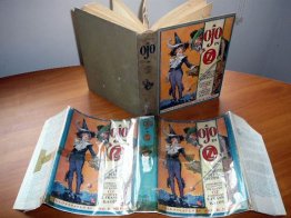 Ojo in Oz. 1st edition with 12 color plates in dust jacket (c.1933). Sold 2/11/2012 - $300.0000