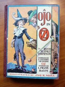 Ojo in Oz. 1st edition with 12 color plates (c.1933) - $120.0000